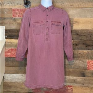 Old Navy mauve denim dress